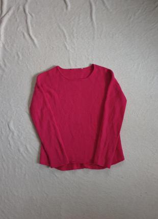 Кашемировый свитерок малинового цвета1 фото