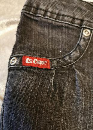 Джинси lee cooper середня посадка стрейч з накладними кишенями5 фото