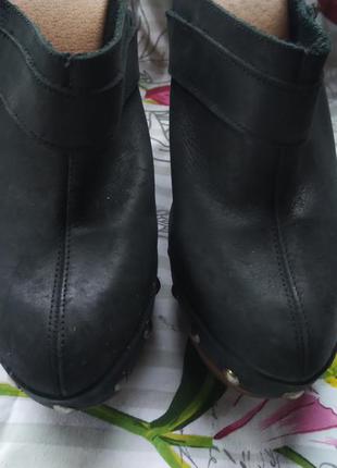 Сабо босоніжки на дерев'яній підошві 41 розмір2 фото