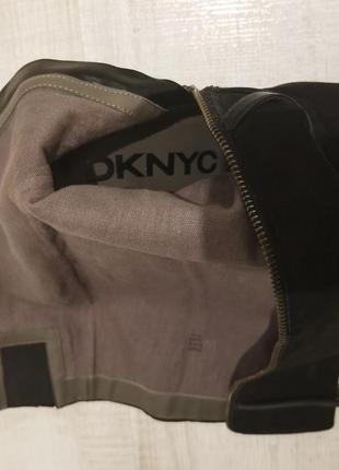 Сапоги замшевые новые dkny.5 фото