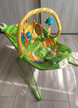 Качалка жабеня від fisher-price1 фото