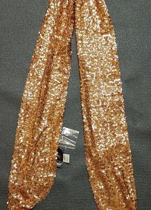 Шарф, шаль, золотий