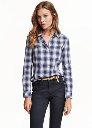 Рубашка h&m хлопок скидки 3