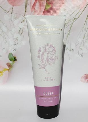Крем для тела aromatherapy - rose + lavender от bath and body works