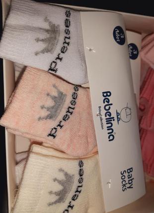 ❄зима❄ носочки для новорожденных.2 фото