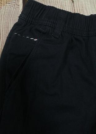 Утеплені котонові штани , на резинці з флісовою підкладкою2 фото
