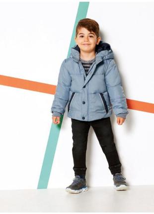 Куртка дитяча демисезонна блакитна lupilu р.98, 104, 116см4 фото