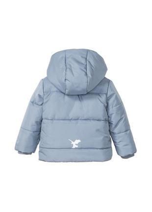 Куртка дитяча демисезонна блакитна lupilu р.98, 104, 116см2 фото