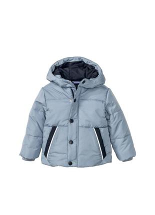 Куртка дитяча демисезонна блакитна lupilu р. 98, 104, 116см