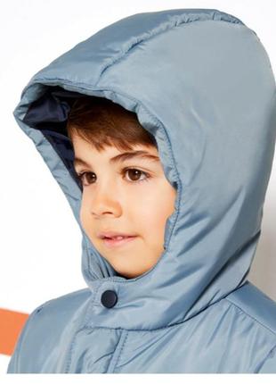 Куртка дитяча демисезонна блакитна lupilu р.98, 104, 116см3 фото