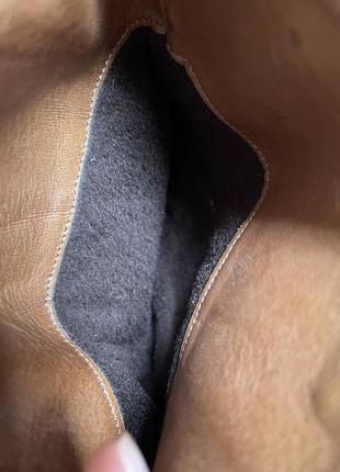 Утеплённые кожаные сапоги miraton4 фото