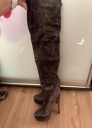Сапоги ботильоны casadei