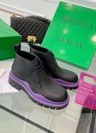 Ботинки в стиле bottega veneta