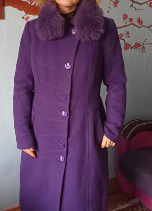 Зимнее пальто шерсть1 фото