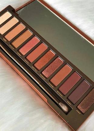 Палитра теней naked heat от urban decay