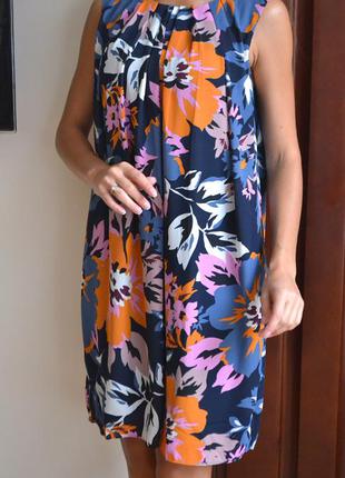 Платье в яркий цветочный принт, сукня в яскравий квітковий принт