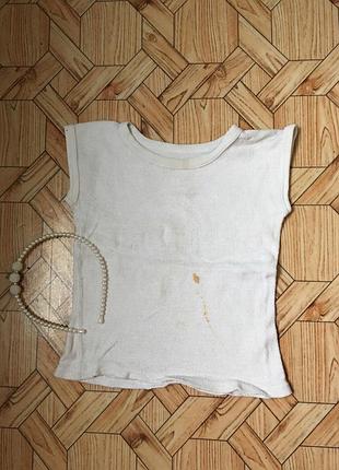 Детская майка для дома 1,5-2 года махра