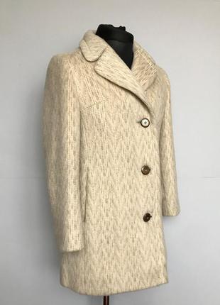 Holmers sweden изумительное женское винтажное шерстяное пальто / плащ тренч куртка2 фото