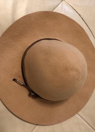 Шляпа шерстяная с фетра фетровая1 фото