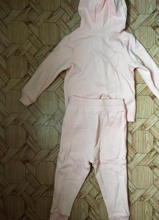 Розкішний флісовий костюм на дівчинку 2-3 роки george теплий2 фото