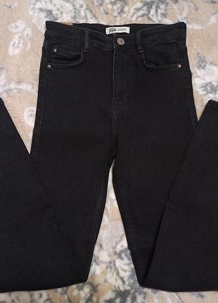 Джинси чорні скіні zara 26 розмір для дівчинки підлітка нові3 фото