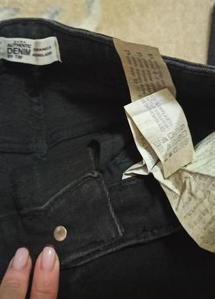 Джинси чорні скіні zara 26 розмір для дівчинки підлітка нові5 фото