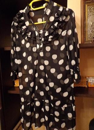 Шифоновая туника