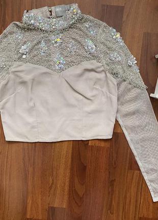 Блузка кроп
