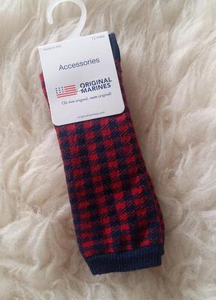 Теплі гольфи/високі шкарпетки original marines (італія) на 12 місяців
