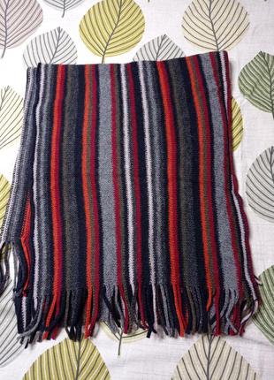 Шарф в смужку