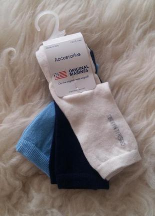 Комплект шкарпеток original marines (італія) на 12-18 місяців