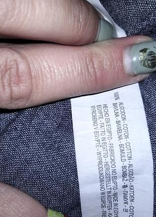 Натуральна рубашка zara 6