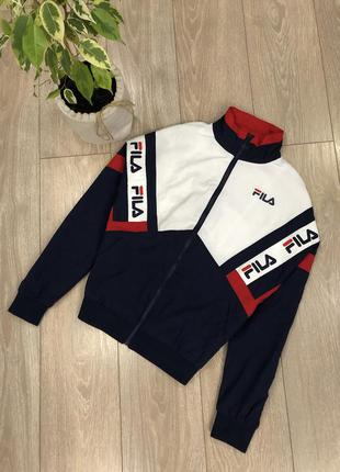 Ветровка олимпийка кофта  размер 8-10 fila