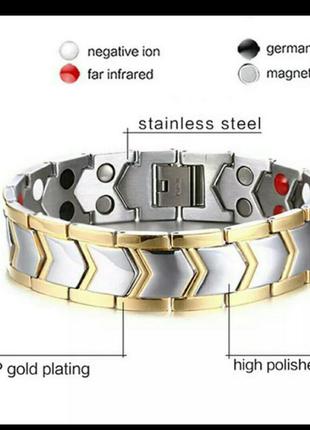 Браслет с магнитами.3 фото