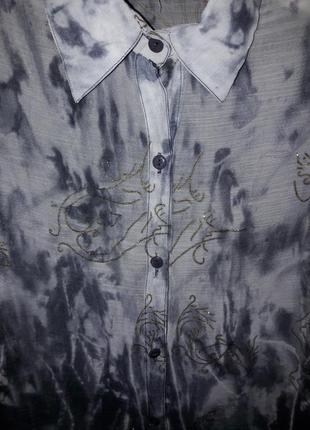 Мраморная блуза, рубашка4 фото