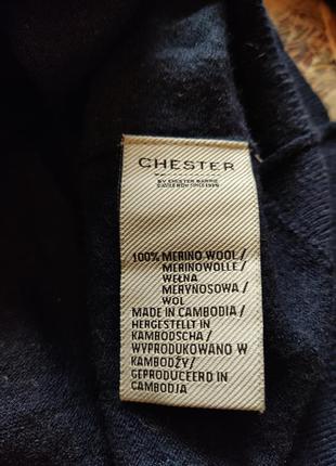 Кофта на молнии из мериносовой шерсти chester by savile row (англия)4 фото