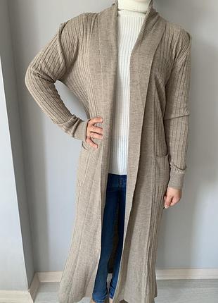 Длинный кардиган 3