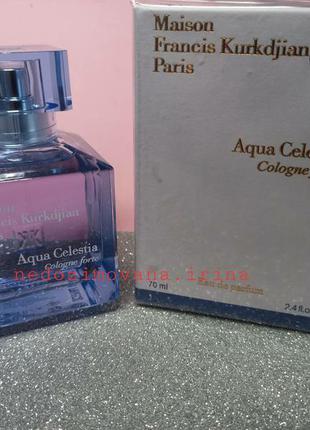 🎭Maison francis kurkdjian aqua media cologne forte aqua celestia cologne forte
🎭парфюмированная вода