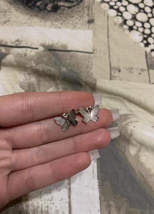 Милі сережки метелики сережки можливий обмін2 фото