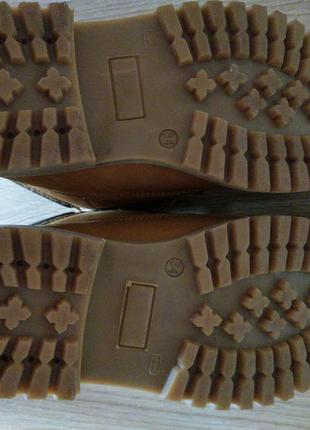 Ботинки зимние нубук на цигейке размер 347 фото