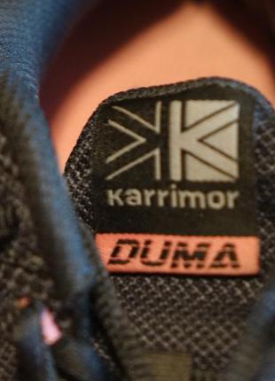 Легкі сріблясто-чорні бігові кросівки karrimor running duma англія 36 1/2 р.4 фото