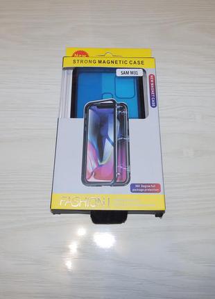 Magnetic case full glass 360 (магнітний чохол) для samsung galaxy a312 фото