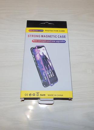 Magnetic case full glass 360 (магнітний чохол) для samsung galaxy a313 фото