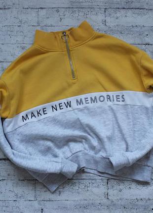 Кофта, світшот укорочений h&m 10-12 років