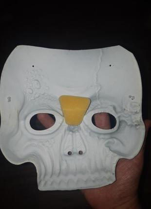 Маска череп на хеллоуин2 фото