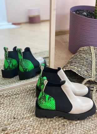 Ексклюзивні черевики з натуральної італійської шкіри