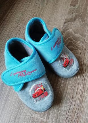 Тапки детские disney cars