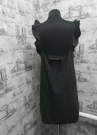 Черная блуза туника, короткий сарафан3 фото