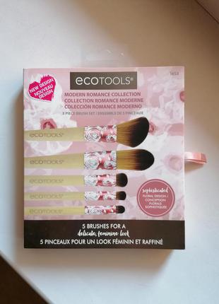 #розвантажую набір кистей для макіяжу ecotools 1653 "modern romance collection"