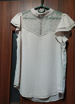 Красива бежева блузка h&m, eur 36